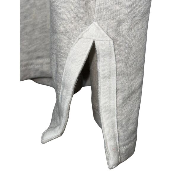 Abercrombie & Fitch Gray Faux Fur Sherpa Sweatshirt Teddy Jacket Coat Womens S - Picture 5 of 8